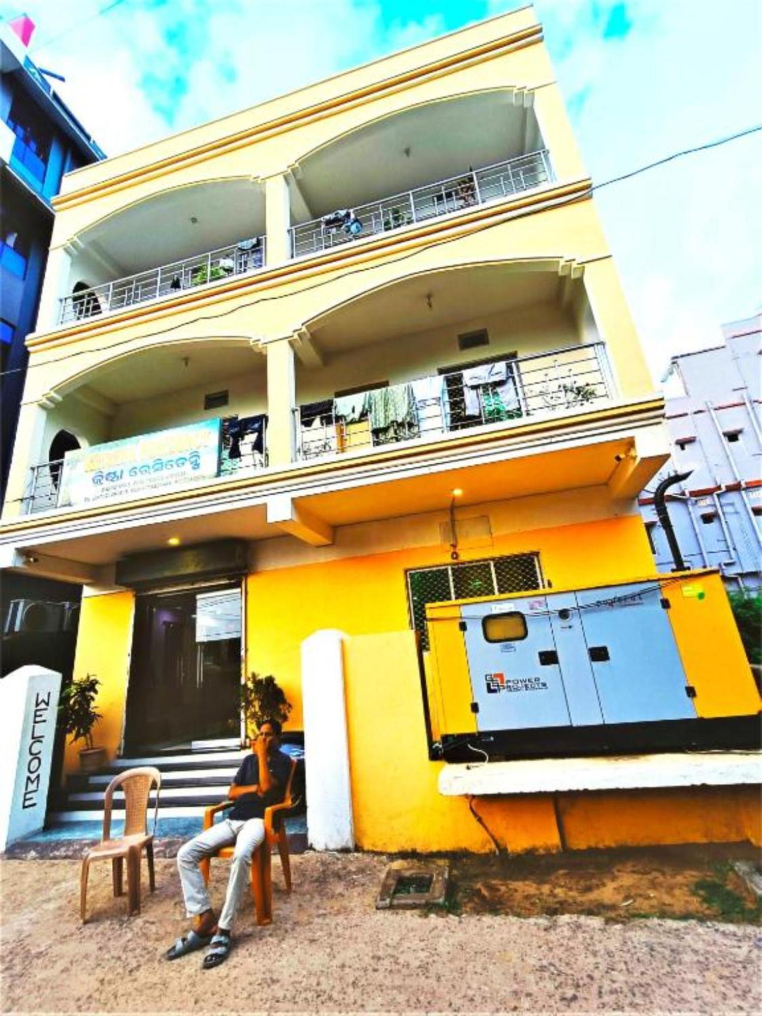 Hotel Krishna Residency Puri Near Sea Beach Best Choice Of Travellers By Morservices Exterior foto